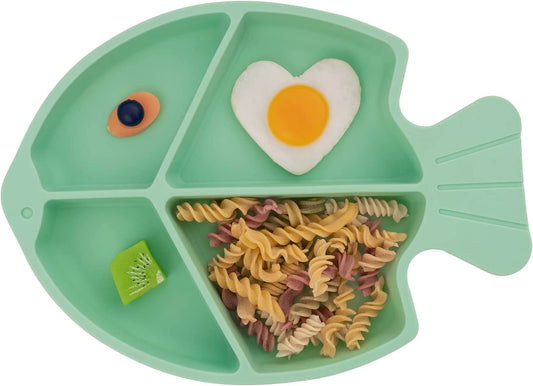 Silicone Plates for Baby Kids Infant Feeding Supplies Fits Most Highchair