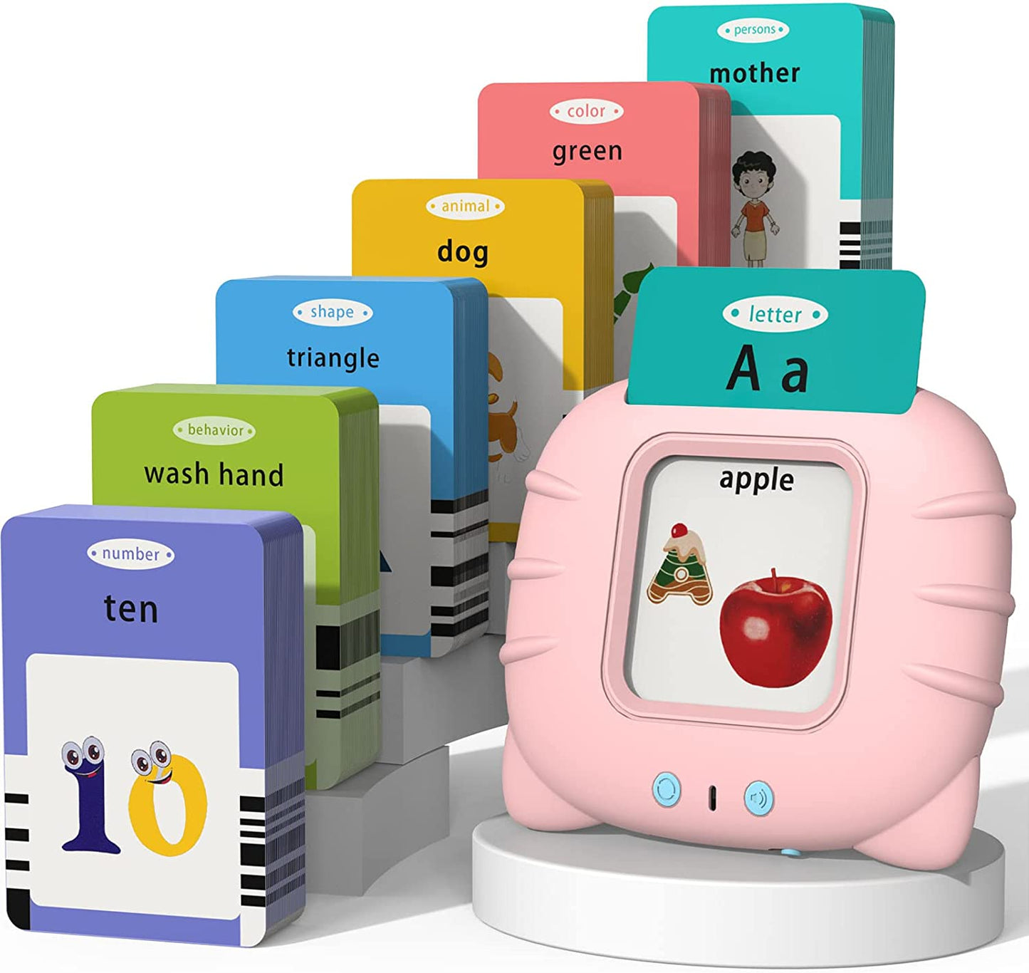 Talking Flash Cards for Toddlers 1 2 3 4 5, Speech Therapy Toys Autism Toys