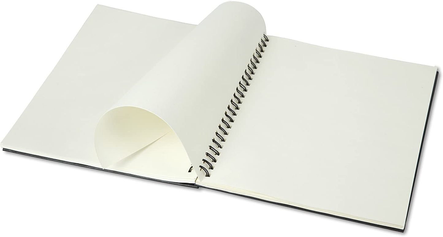8.5"x11" Hardbound Sketch Book, Double-Sided Hardcover Sketchbook