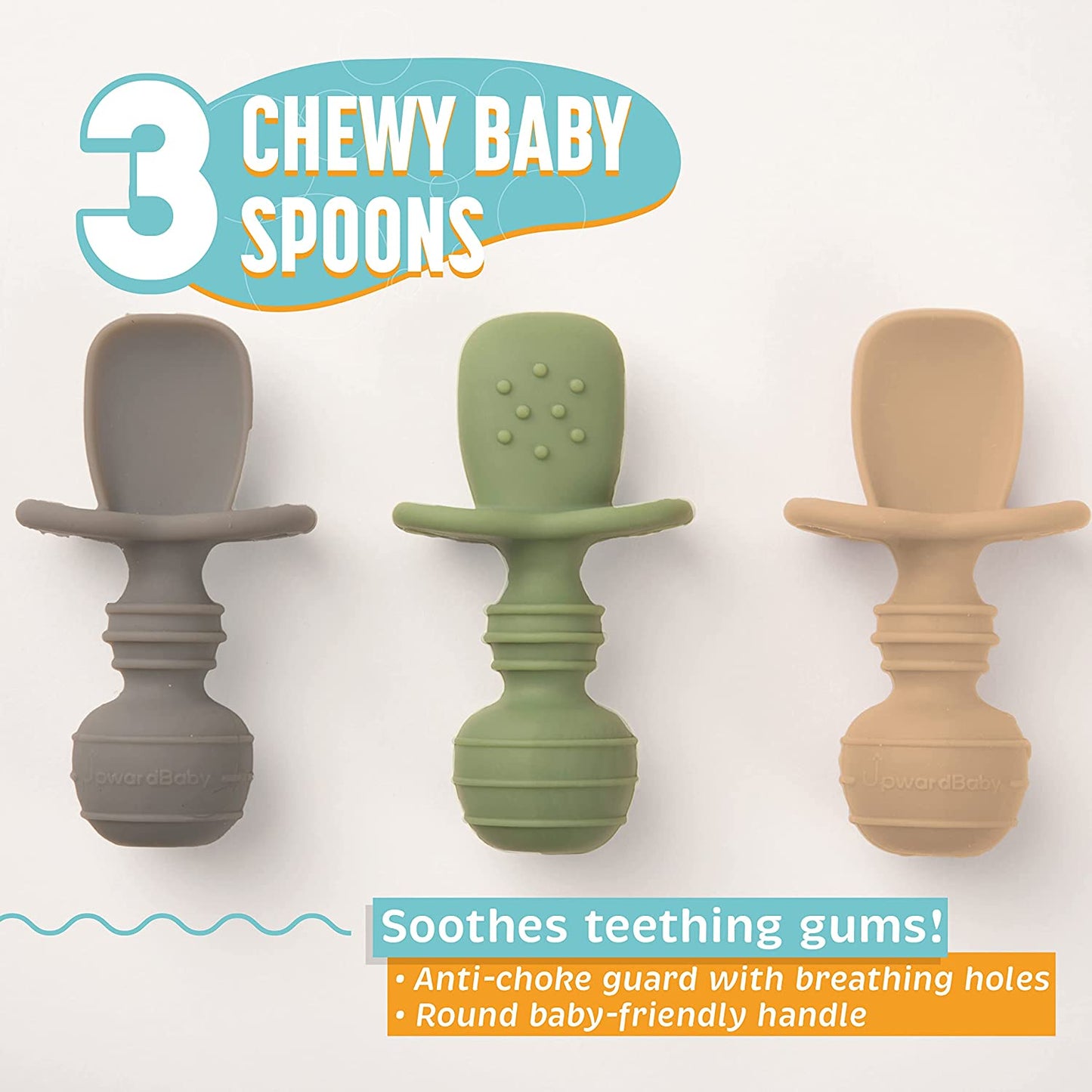 Suction Plates for Baby - Spoons Self Feeding 6 months, Suction Bowls & Silicone Plates